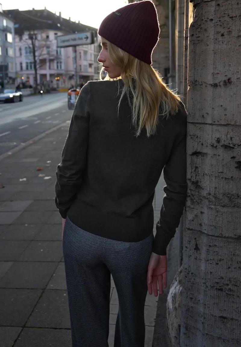 STREET ONE STUDIO Pullover & Sweatshirts*Pullover im Feinstrick Black