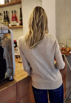 STREET ONE STUDIO Pullover & Sweatshirts*Pullover im Feinstrick buffed beige mel.