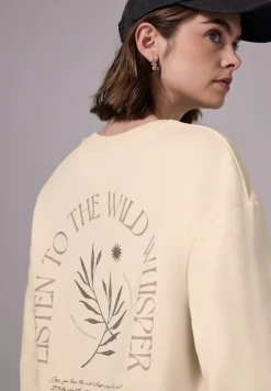 STREET ONE STUDIO Pullover & Sweatshirts*Pullover im Loose Fit mellow vanilla