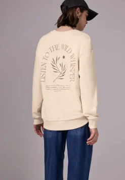 STREET ONE STUDIO Pullover & Sweatshirts*Pullover im Loose Fit mellow vanilla