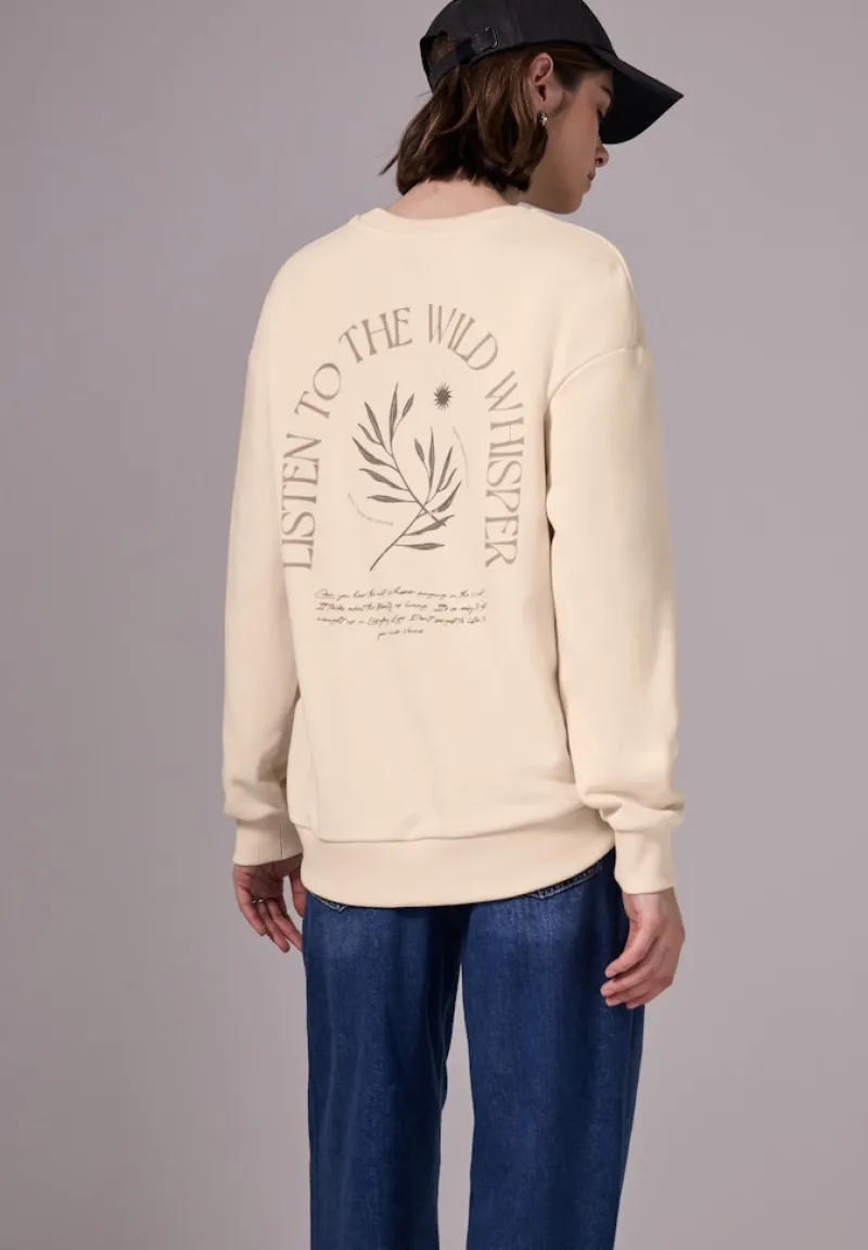 STREET ONE STUDIO Pullover & Sweatshirts*Pullover im Loose Fit mellow vanilla