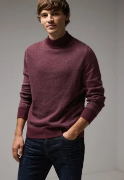 Street One Men Pullover & Sweatshirts|Big Boys*Pullover in Two Tone Optik vintage red