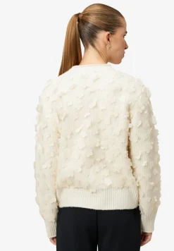 Zero Pullover & Sweatshirts*Pullover mit 3D Blüten Eggnog