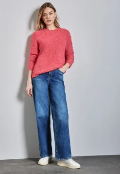 Street One Pullover & Sweatshirts*Pullover mit Effektgarn sugar coral
