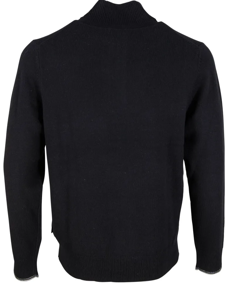 Calvin Klein Pullover & Sweatshirts*Pullover mit Knopfleiste Schwarz