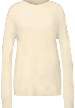 Street One Pullover & Sweatshirts*Pullover mit Rollkante soft beige