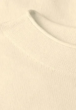 Street One Pullover & Sweatshirts*Pullover mit Rollkante soft beige