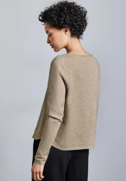 Street One Pullover & Sweatshirts*Pullover mit Schlitz-Detail honey sand mel.