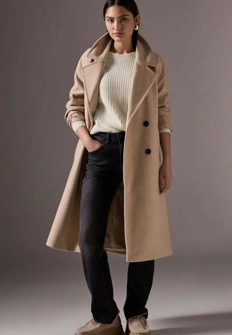 STREET ONE STUDIO Pullover & Sweatshirts*Pullover mit Struktur soft beige