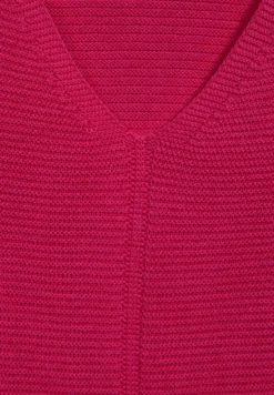 Cecil Pullover & Sweatshirts*Pullover mit V-Ausschnitt pink sorbet