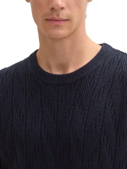 Tom Tailor Pullover & Sweatshirts|Big Boys*Pullover mit Zopfmuster sky captain blue