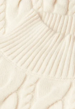 Street One Pullover & Sweatshirts*Pullover mit Zopfmuster soft beige