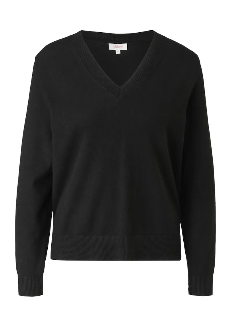 s.Oliver Pullover & Sweatshirts*Pullover Schwarz