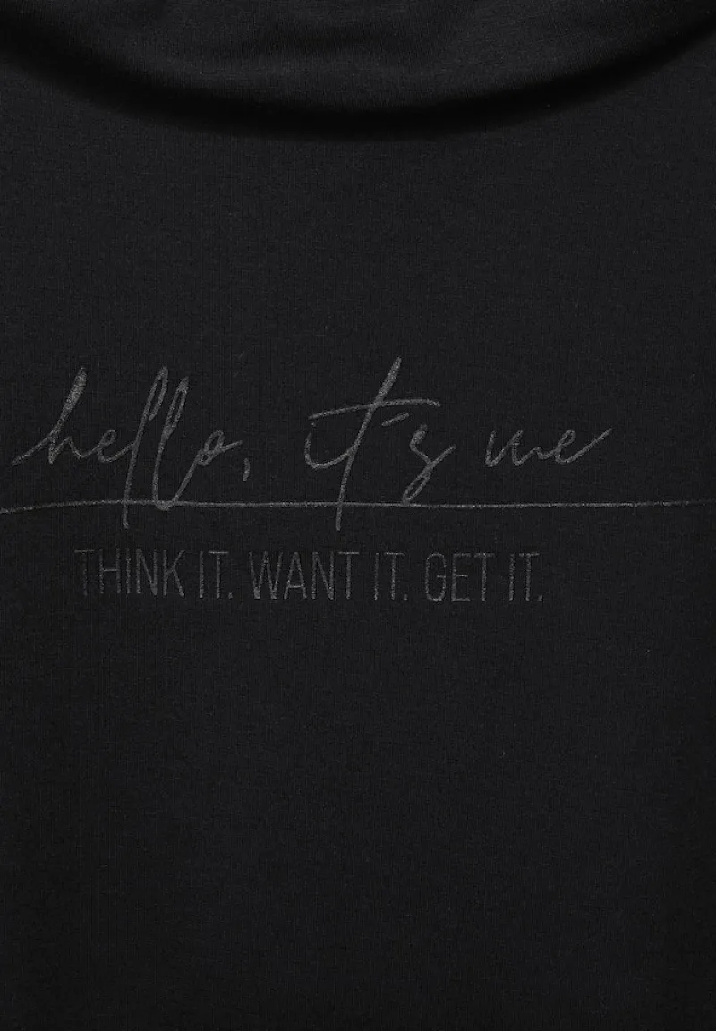 Street One Pullover & Sweatshirts*Pullunder mit Rollkragen Black