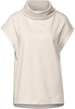 Street One Pullover & Sweatshirts*Pullunder mit Rollkragen dream white