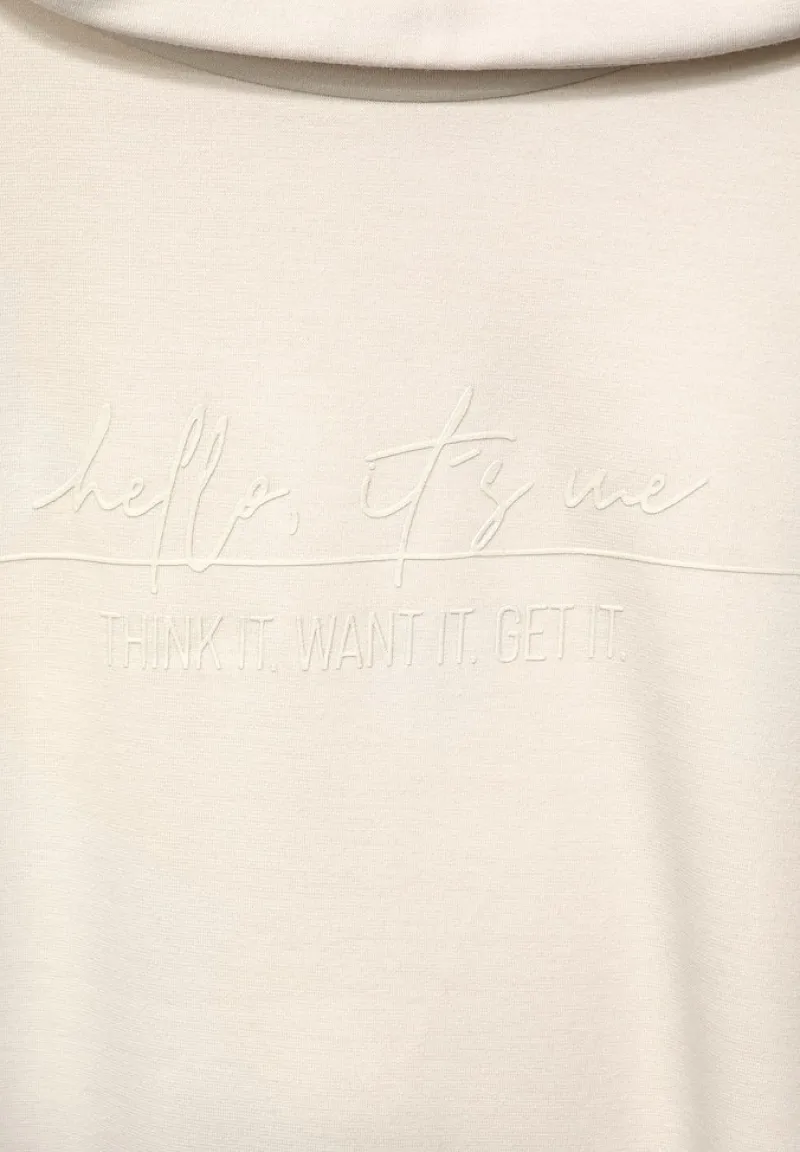 Street One Pullover & Sweatshirts*Pullunder mit Rollkragen dream white