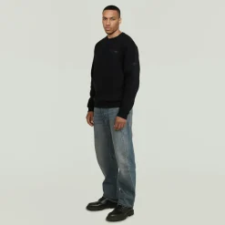 G-star Raw Pullover & Sweatshirts*R sw ls dk black