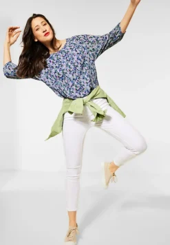 Street One Blusen*Raglan Bluse mit Print pearl rose