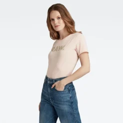 G-star Raw Shirts*RAW. Slim graphic Pyg