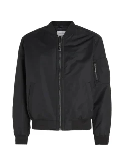 Calvin Klein Jacken|Big Boys*RECYCLED SATEEN HERO BOMBER ck black