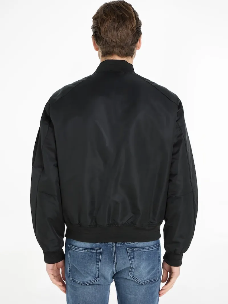 Calvin Klein Jacken|Big Boys*RECYCLED SATEEN HERO BOMBER ck black
