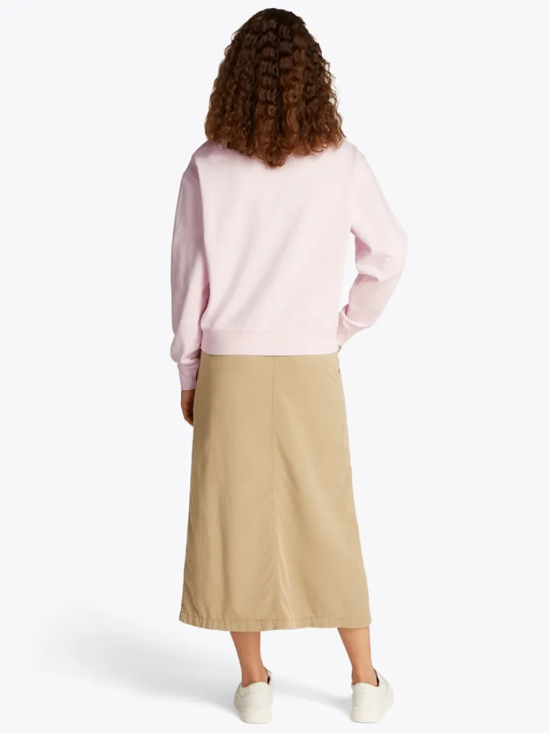 Tommy Hilfiger Pullover & Sweatshirts*REG CONTRAST FLAG SWEATSHIRT light pink