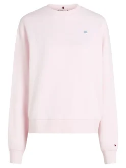 Tommy Hilfiger Pullover & Sweatshirts*REG CONTRAST FLAG SWEATSHIRT light pink