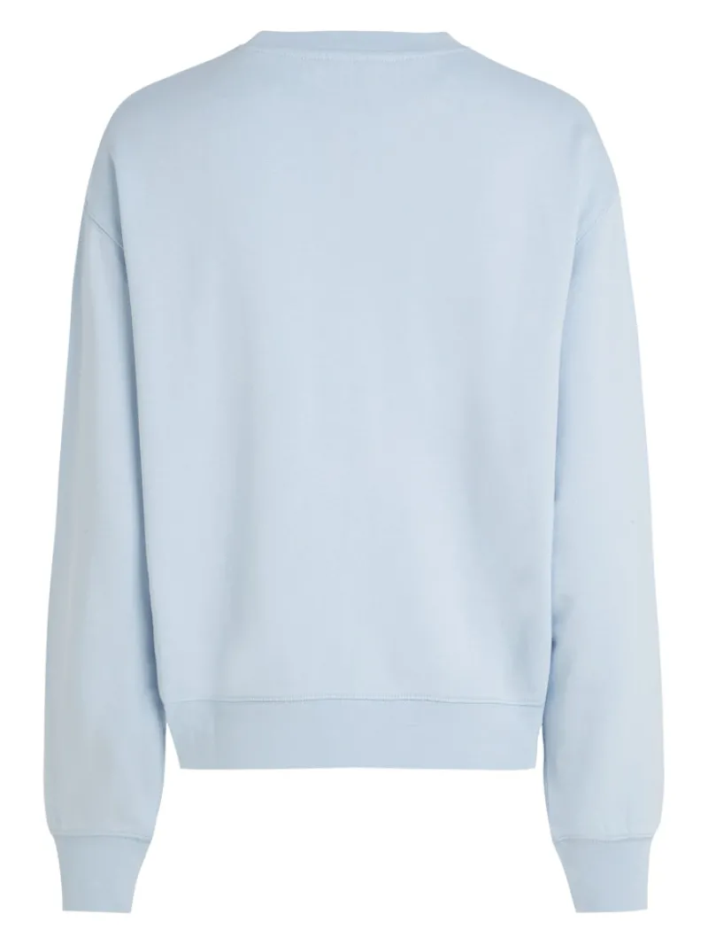 Tommy Hilfiger Pullover & Sweatshirts*REG CONTRAST FLAG SWEATSHIRT breezy blue