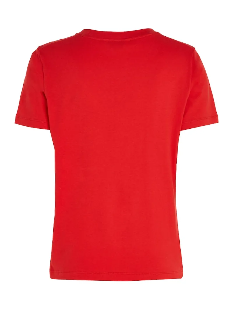 Tommy Hilfiger Shirts*REG CORP LOGO C-NK SS fireworks