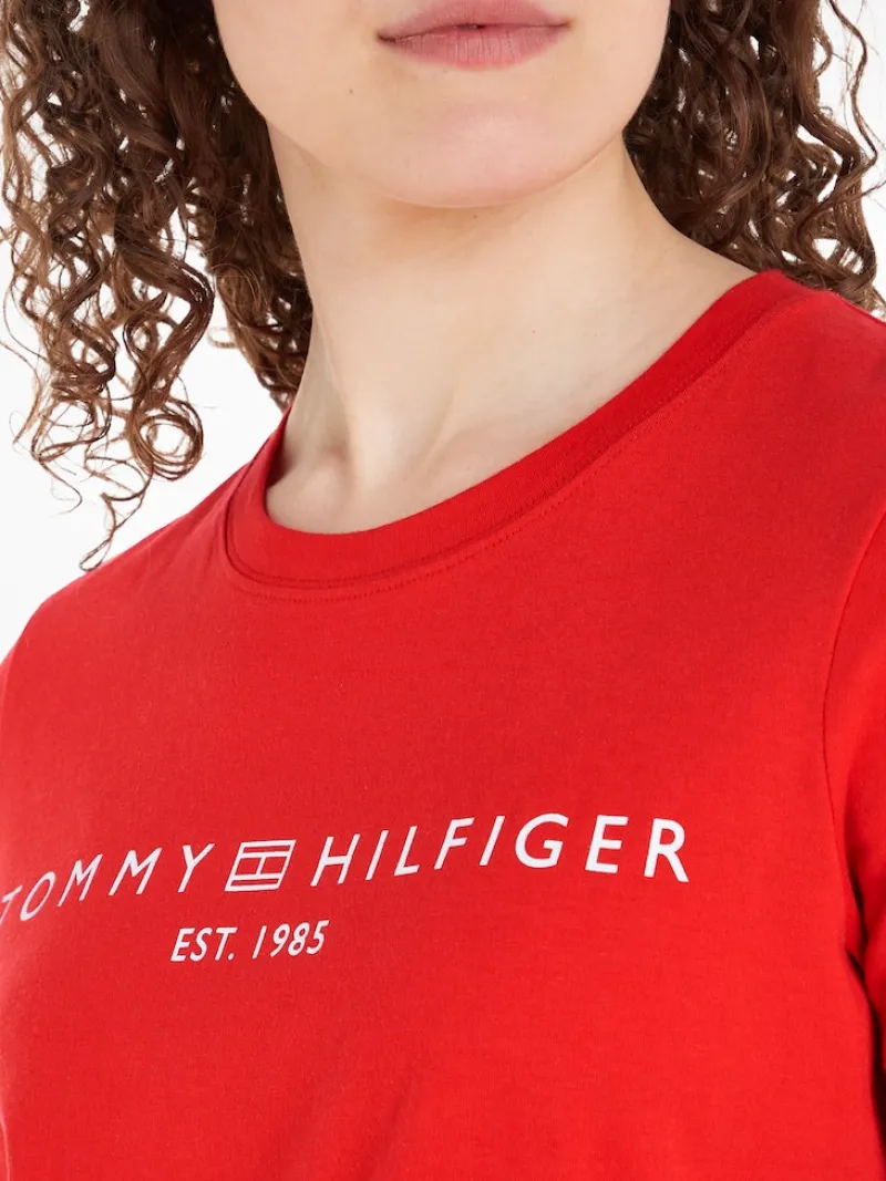 Tommy Hilfiger Shirts*REG CORP LOGO C-NK SS fireworks