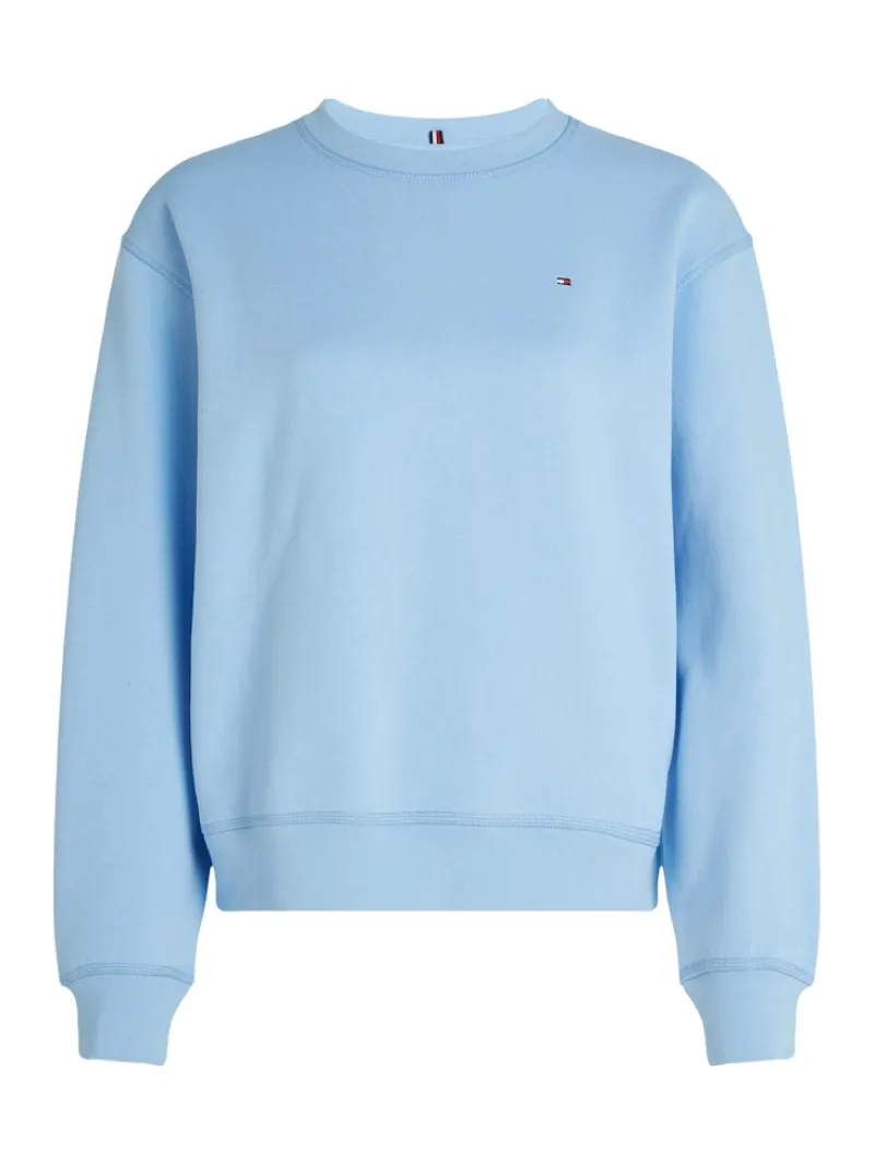 Tommy Hilfiger Pullover & Sweatshirts*REG FLAG ON CHEST CREW-NK vessel blue