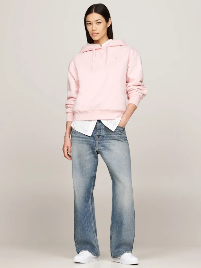 Tommy Hilfiger Pullover & Sweatshirts*REG FLAG ON CHEST HOODIE delicate pink