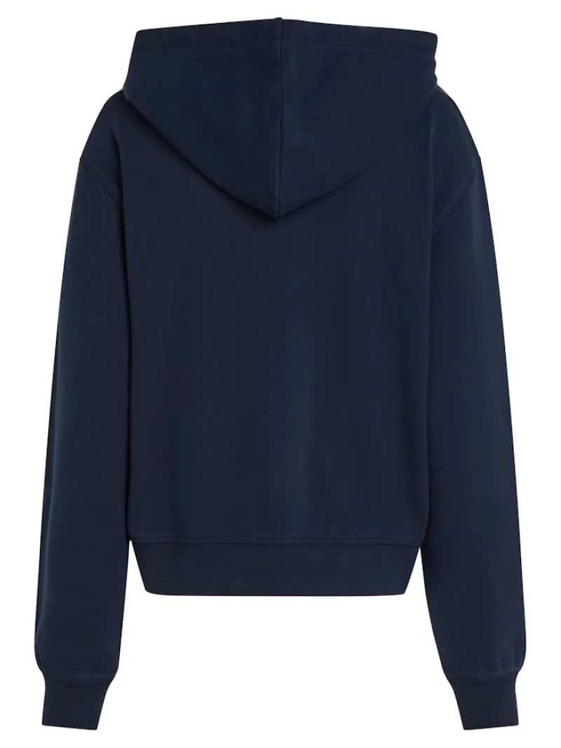 Tommy Hilfiger Pullover & Sweatshirts*REG SCRIPT ZIP HOODIE dark night navy