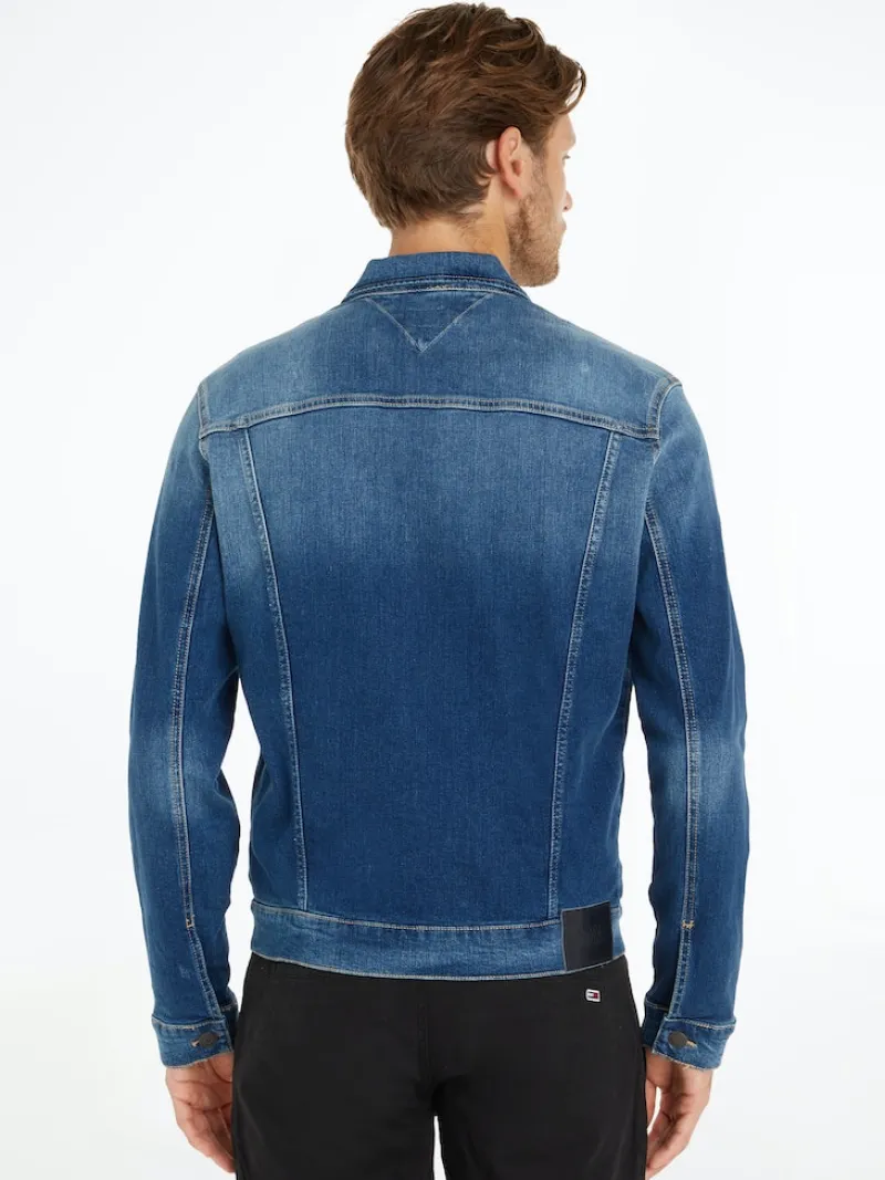 Tommy Jeans Jacken*REG TRUCKER JK WMBS wilson mid blue stretch