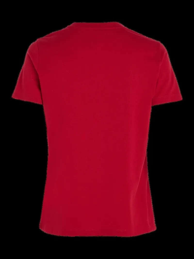 Tommy Hilfiger Shirts*REG VARSITY HILFIGER C-NK SS royal berry