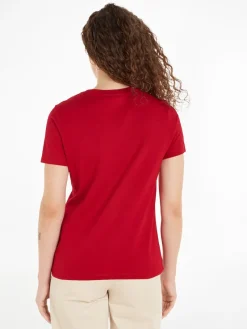 Tommy Hilfiger Shirts*REG VARSITY HILFIGER C-NK SS royal berry