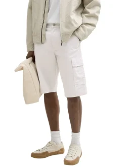 Tom Tailor Denim Shorts*Regular Cargo Shorts chalk grey