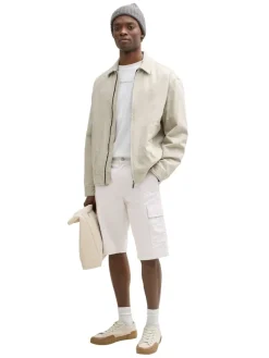 Tom Tailor Denim Shorts*Regular Cargo Shorts chalk grey