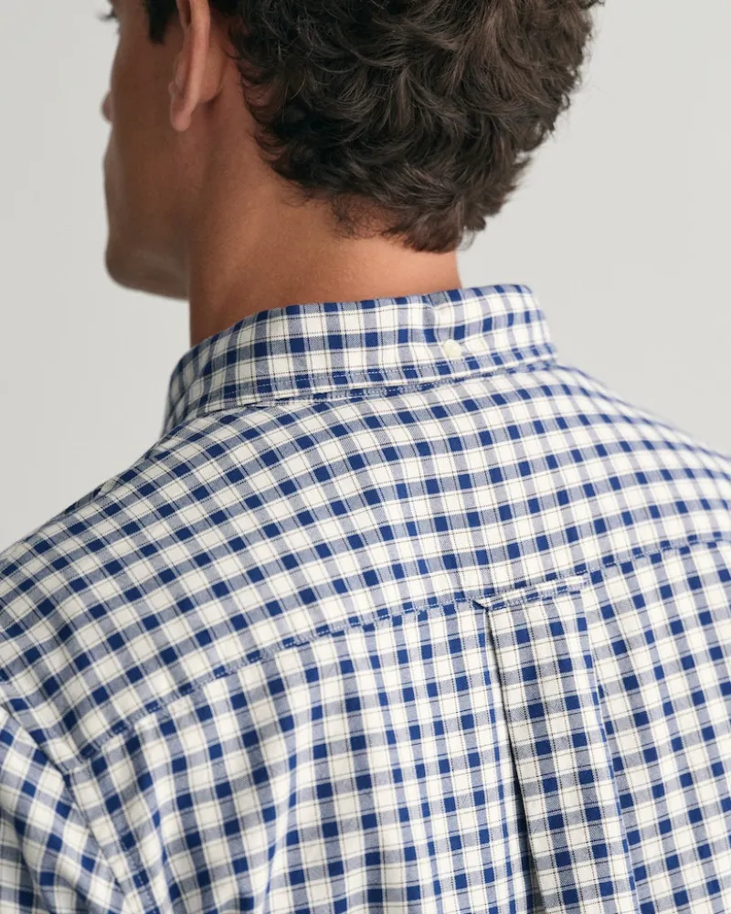 Gant Hemden|Big Boys*Regular Fit Archive Oxford-Hemd mit Karomuster deep blue