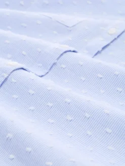 Tom Tailor Blusen*Regular Fit Bluse mit Streifenmuster blue white dobby stripe