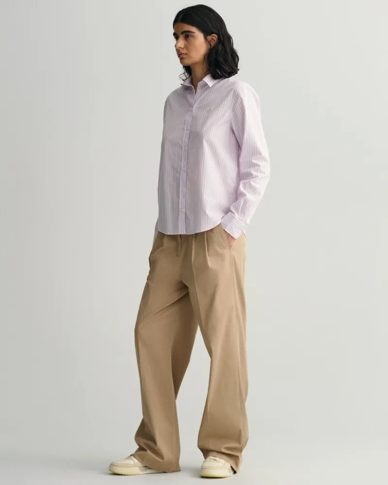Gant Blusen*Regular Fit Broadcloth Bluse mit Streifen soothing lilac