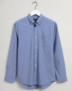 Gant Hemden|Big Boys*Regular Fit Broadcloth Hemd college blue