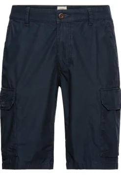 Camel Active Shorts|Big Boys*Regular Fit Cargo Shorts mit Minimal Print night blue