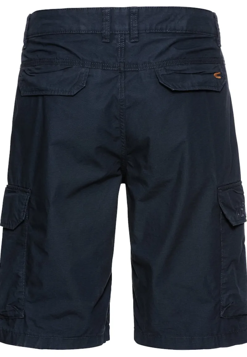 Camel Active Shorts|Big Boys*Regular Fit Cargo Shorts mit Minimal Print night blue