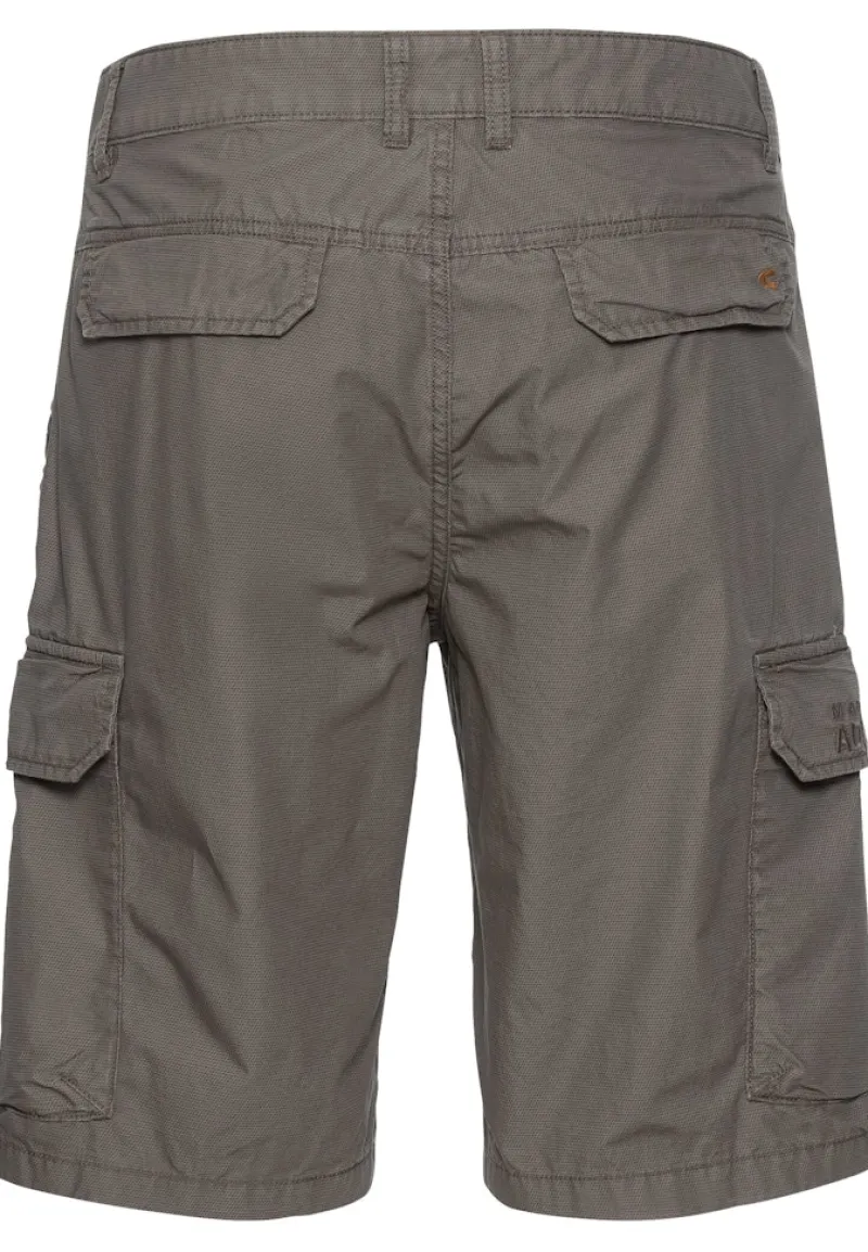 Camel Active Shorts|Big Boys*Regular Fit Cargo Shorts mit Minimal Print shadow grey