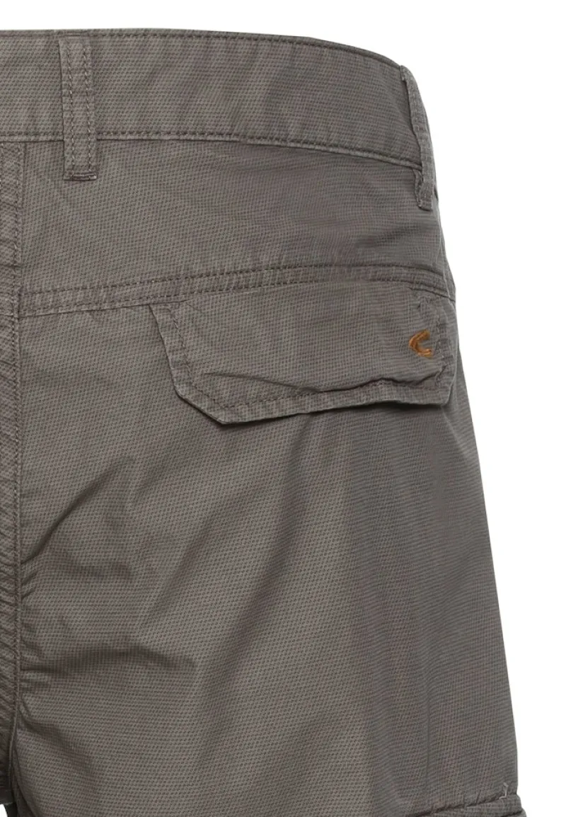 Camel Active Shorts|Big Boys*Regular Fit Cargo Shorts mit Minimal Print shadow grey