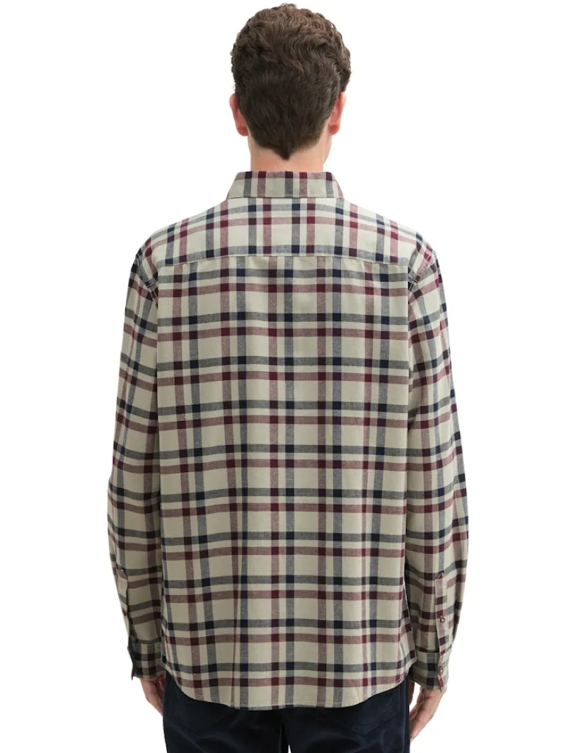 Tom Tailor Hemden|Big Boys*Regular Fit Hemd im Karomuster grass green purple check