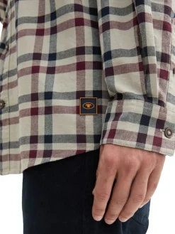 Tom Tailor Hemden|Big Boys*Regular Fit Hemd im Karomuster grass green purple check