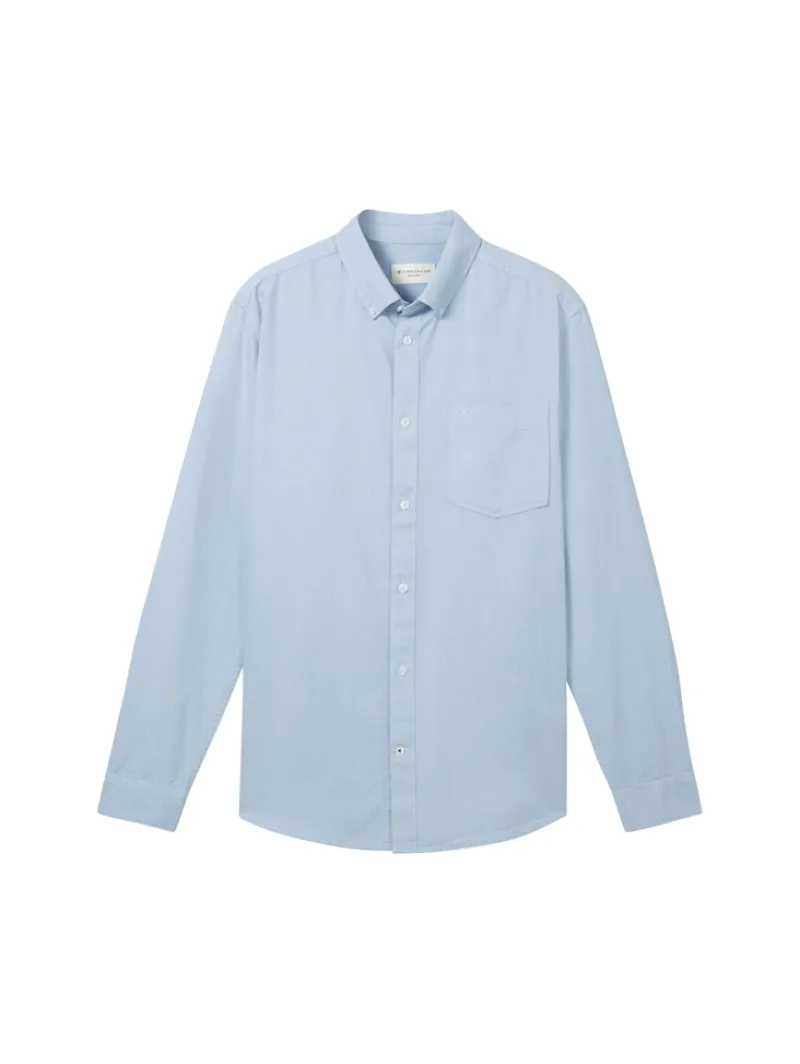 Tom Tailor Hemden|Big Boys*Regular Fit Hemd mit Brusttasche light blue chambray