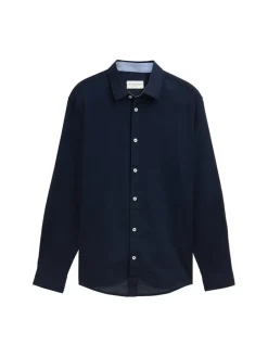 Tom Tailor Hemden|Big Boys*Regular Fit Hemd mit Logo-Stickerei sky captain blue